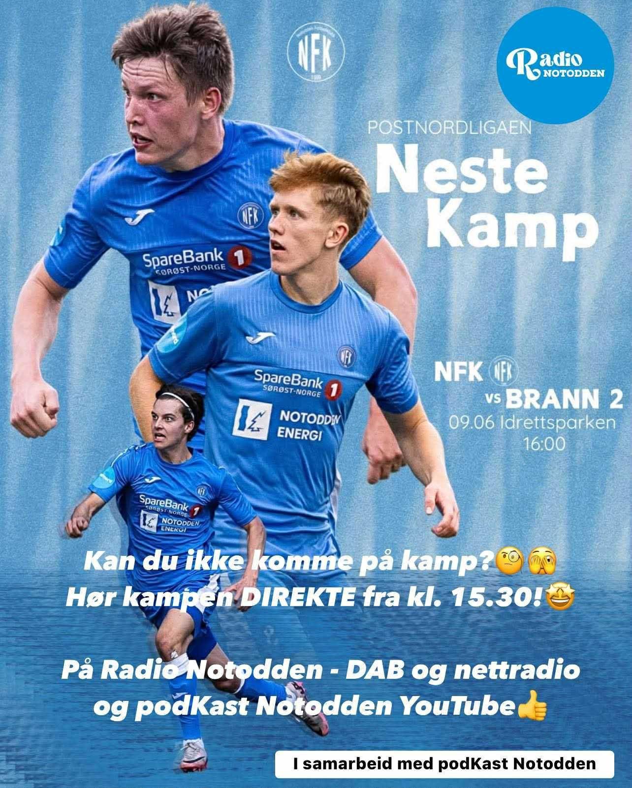 Ikke anledning til å gå på kamp, følg med på radio image