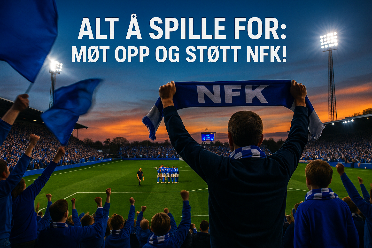 Alt å spille for – møt opp og støtt NFK i sesonginnspurten! image