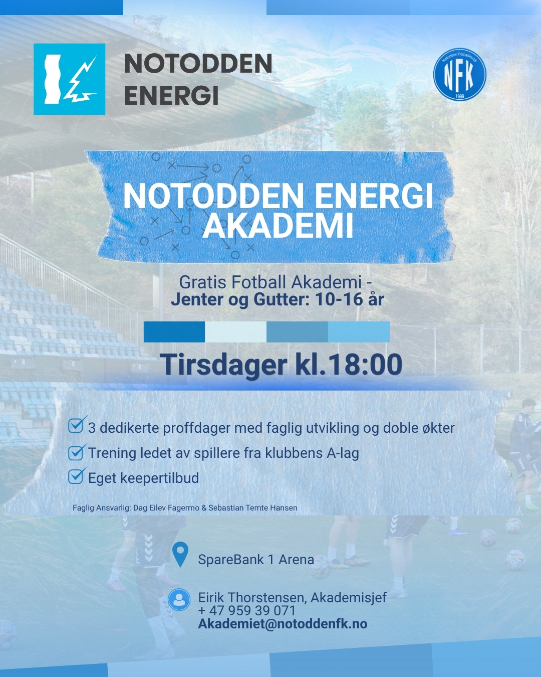 Notodden Fotballklubb lanserer Notodden Energi Akademi image